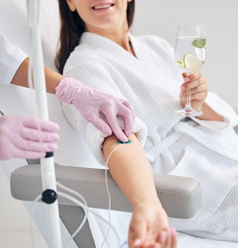 imagen de terapia vitaminas endovenosa